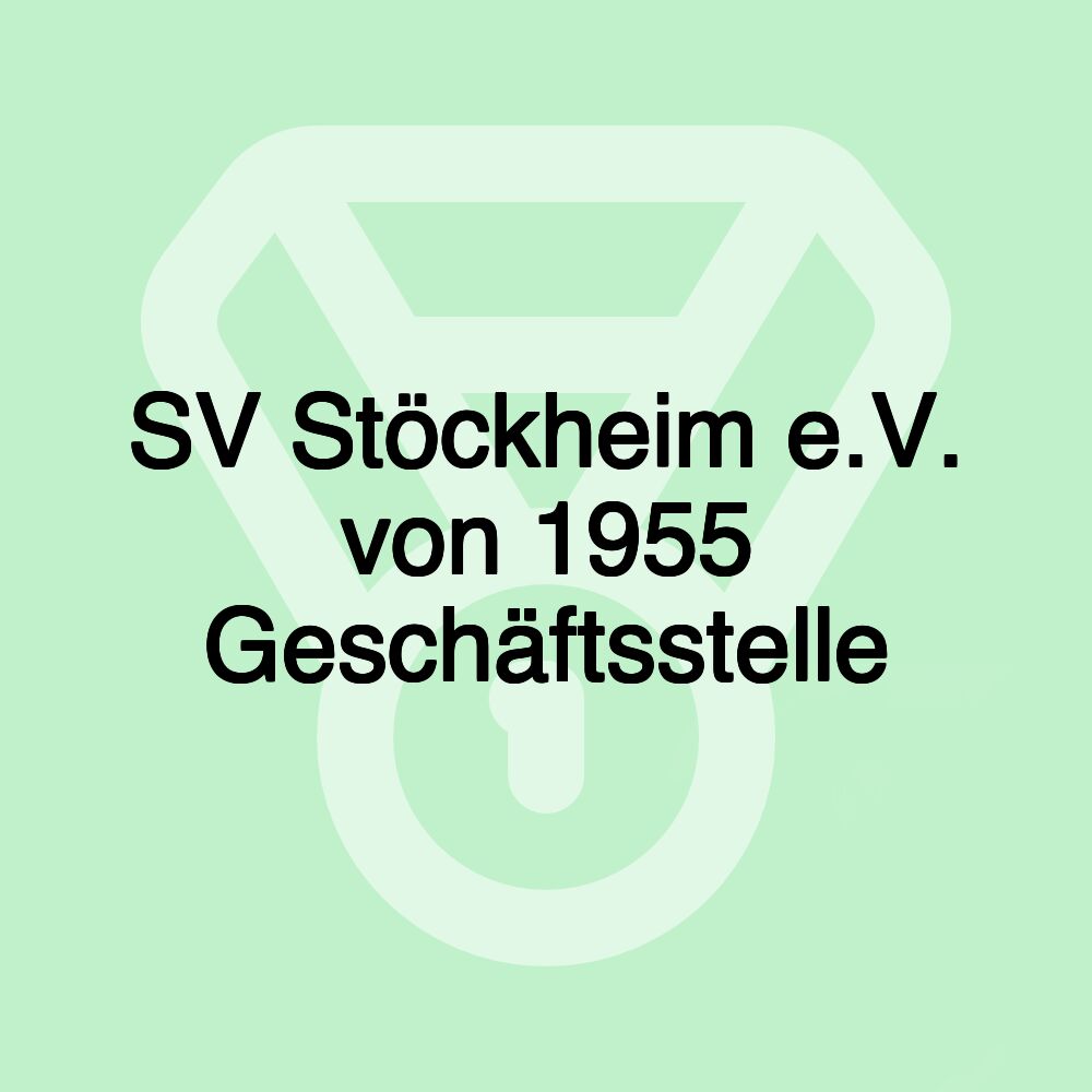 SV Stöckheim e.V. von 1955 Geschäftsstelle