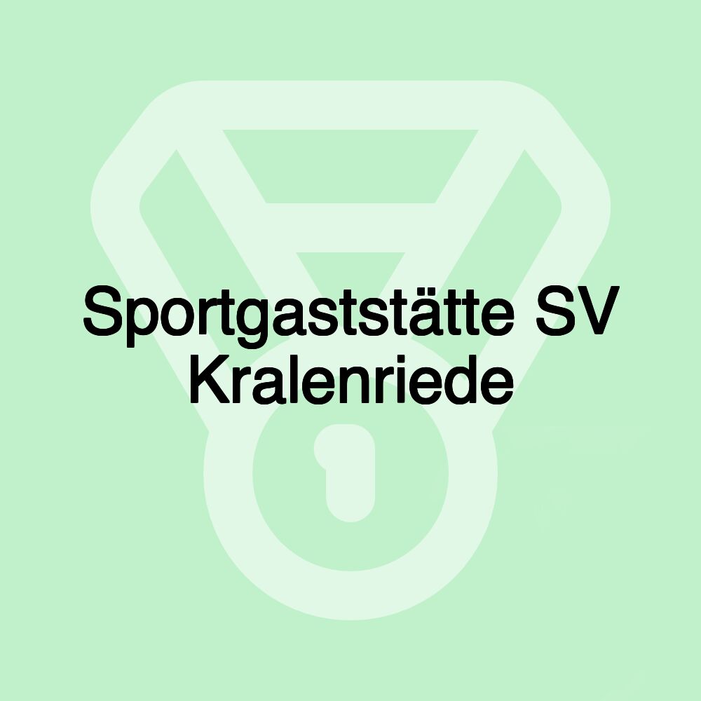 Sportgaststätte SV Kralenriede