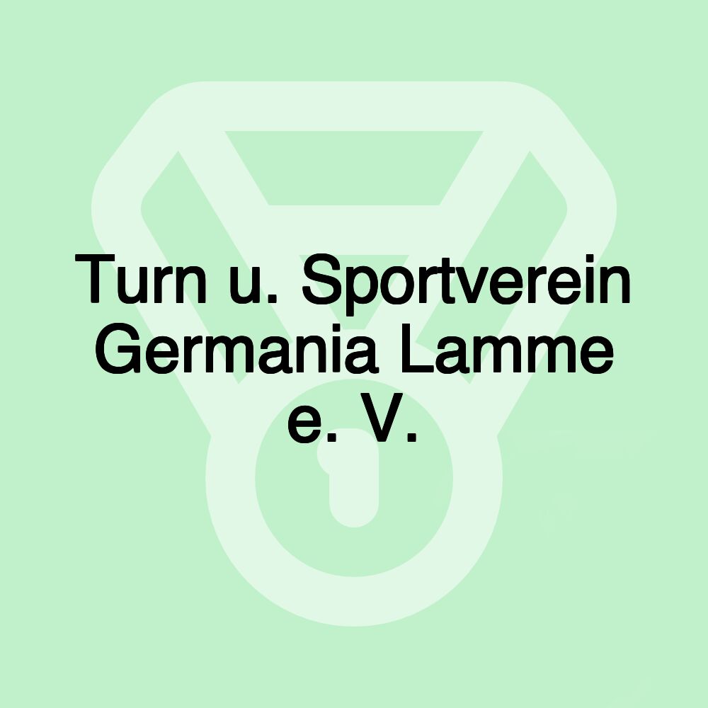 Turn u. Sportverein Germania Lamme e. V.