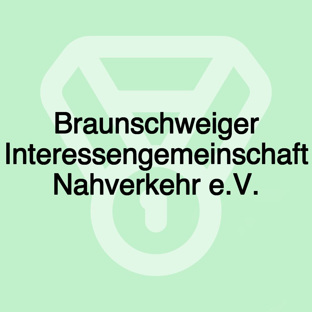 Braunschweiger Interessengemeinschaft Nahverkehr e.V.