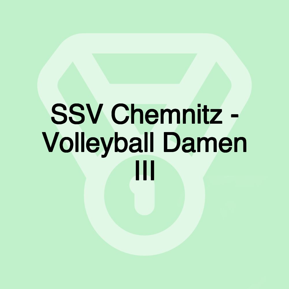 SSV Chemnitz - Volleyball Damen III