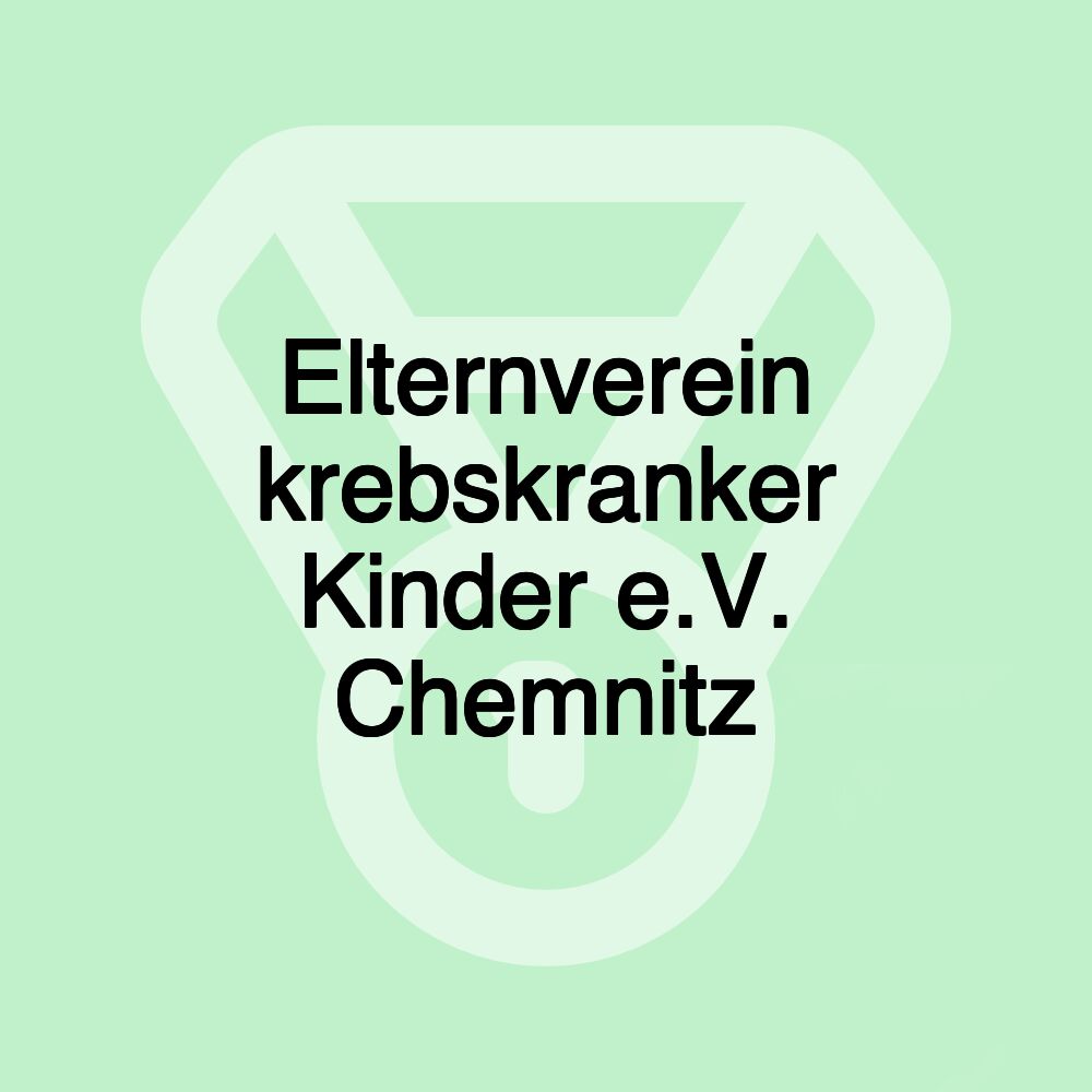 Elternverein krebskranker Kinder e.V. Chemnitz