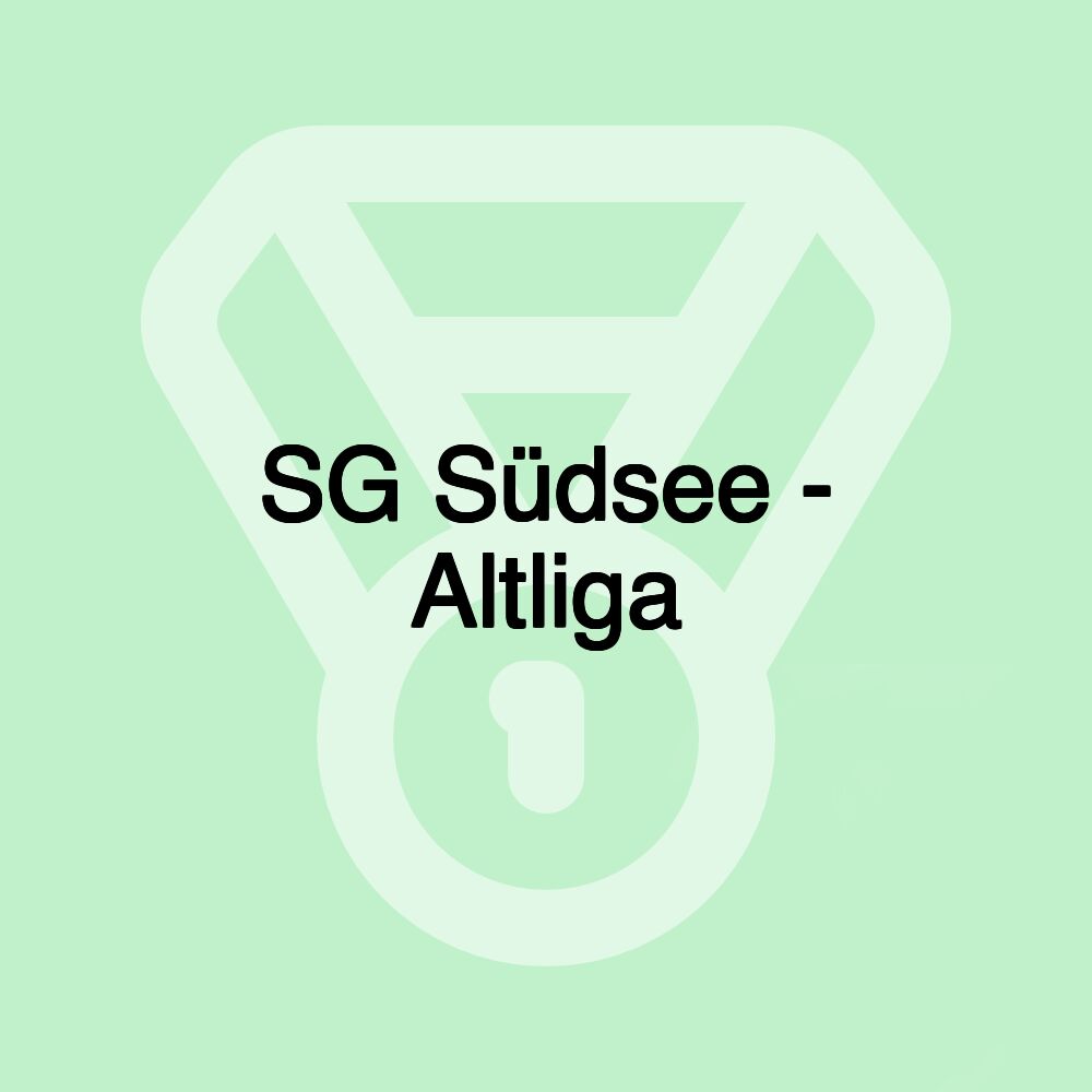 SG Südsee - Altliga