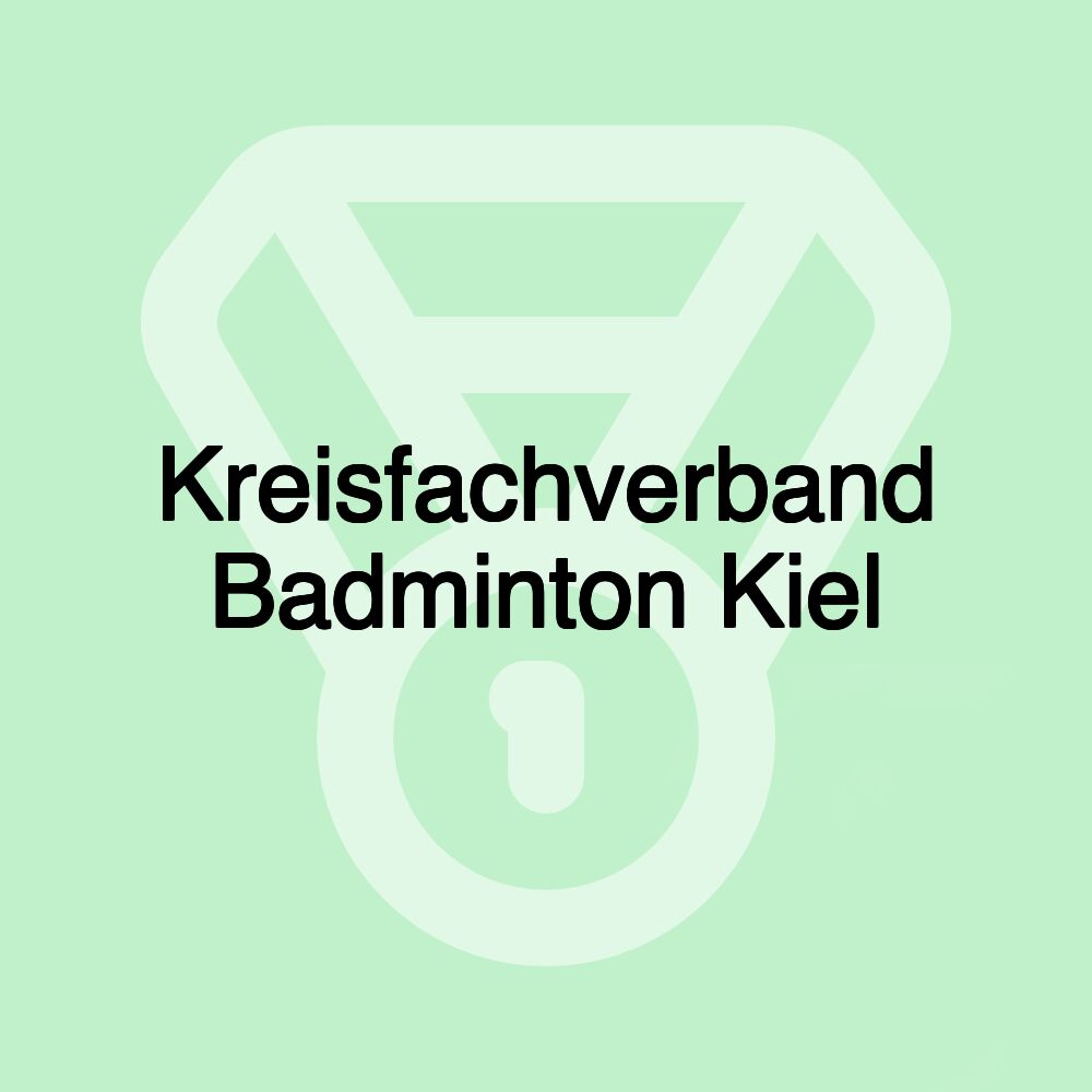 Kreisfachverband Badminton Kiel