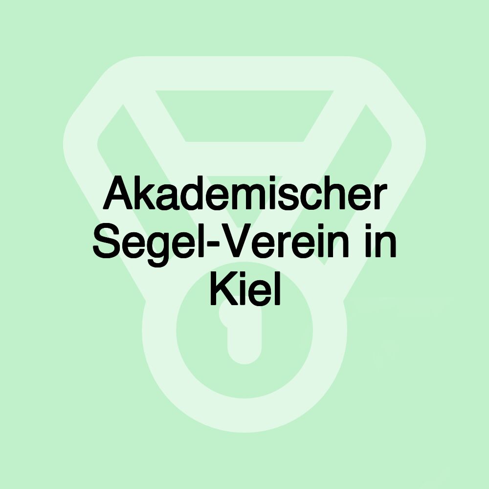 Akademischer Segel-Verein in Kiel