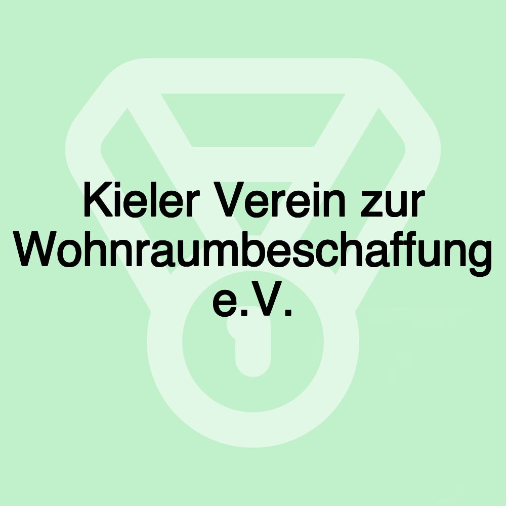 Kieler Verein zur Wohnraumbeschaffung e.V.