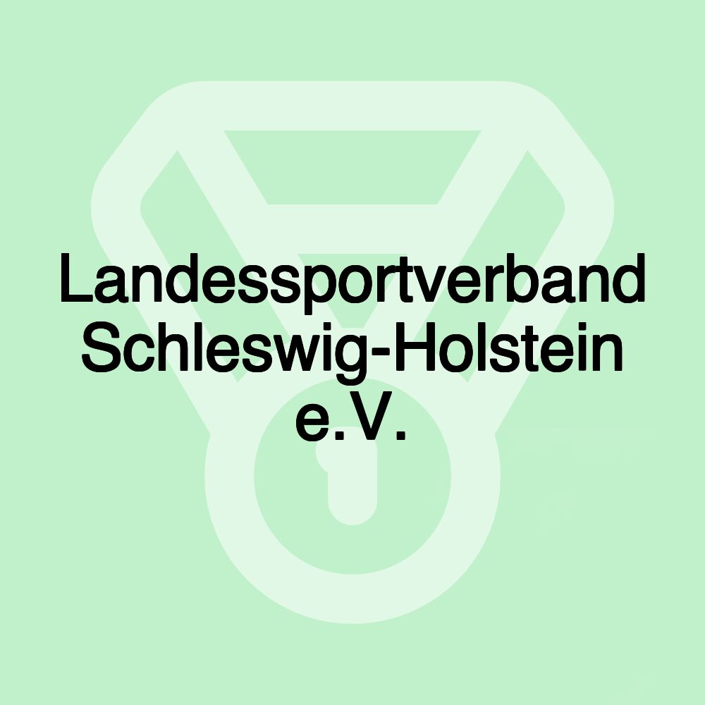 Landessportverband Schleswig-Holstein e.V.