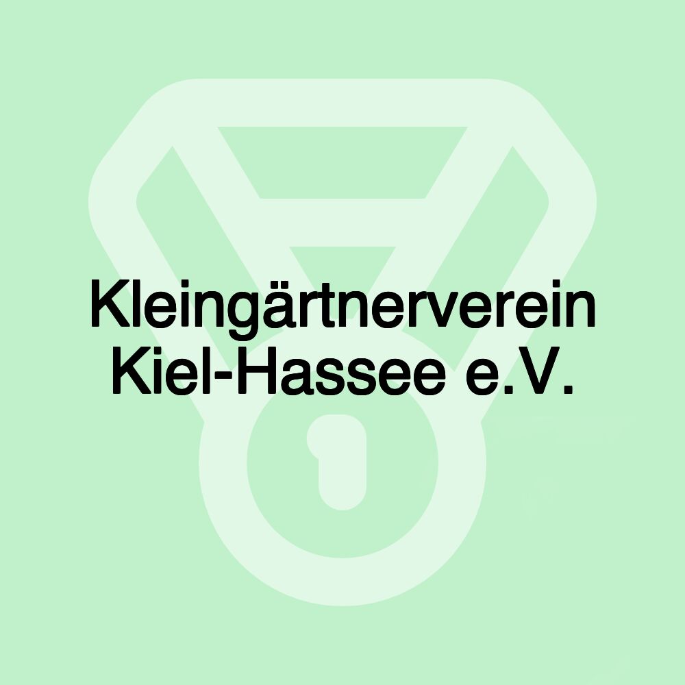 Kleingärtnerverein Kiel-Hassee e.V.