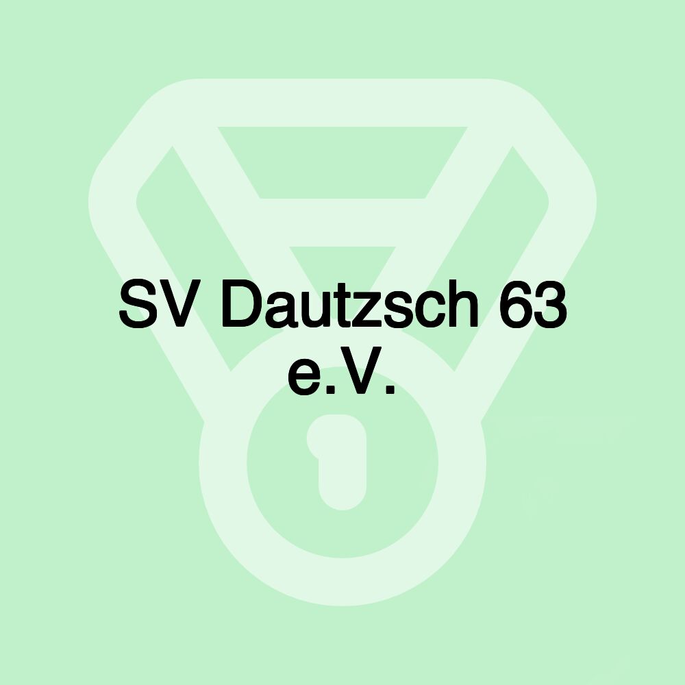 SV Dautzsch 63 e.V.