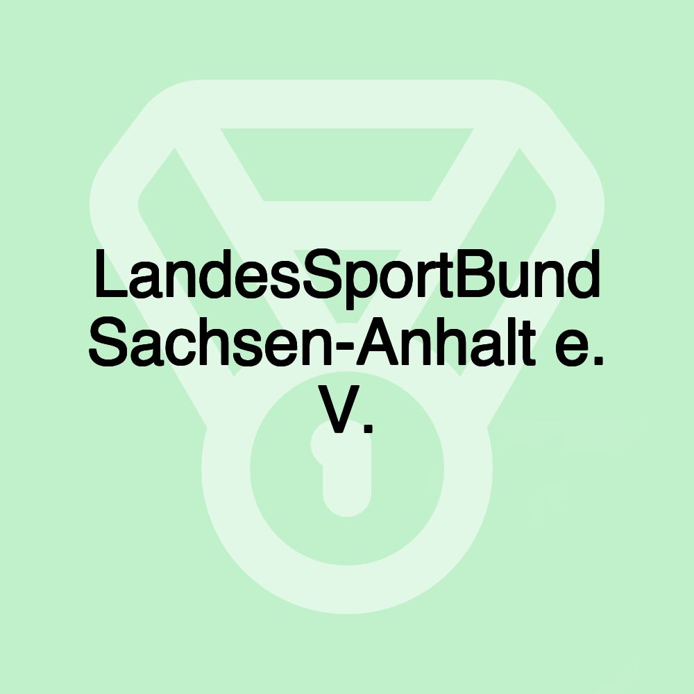 LandesSportBund Sachsen-Anhalt e. V.