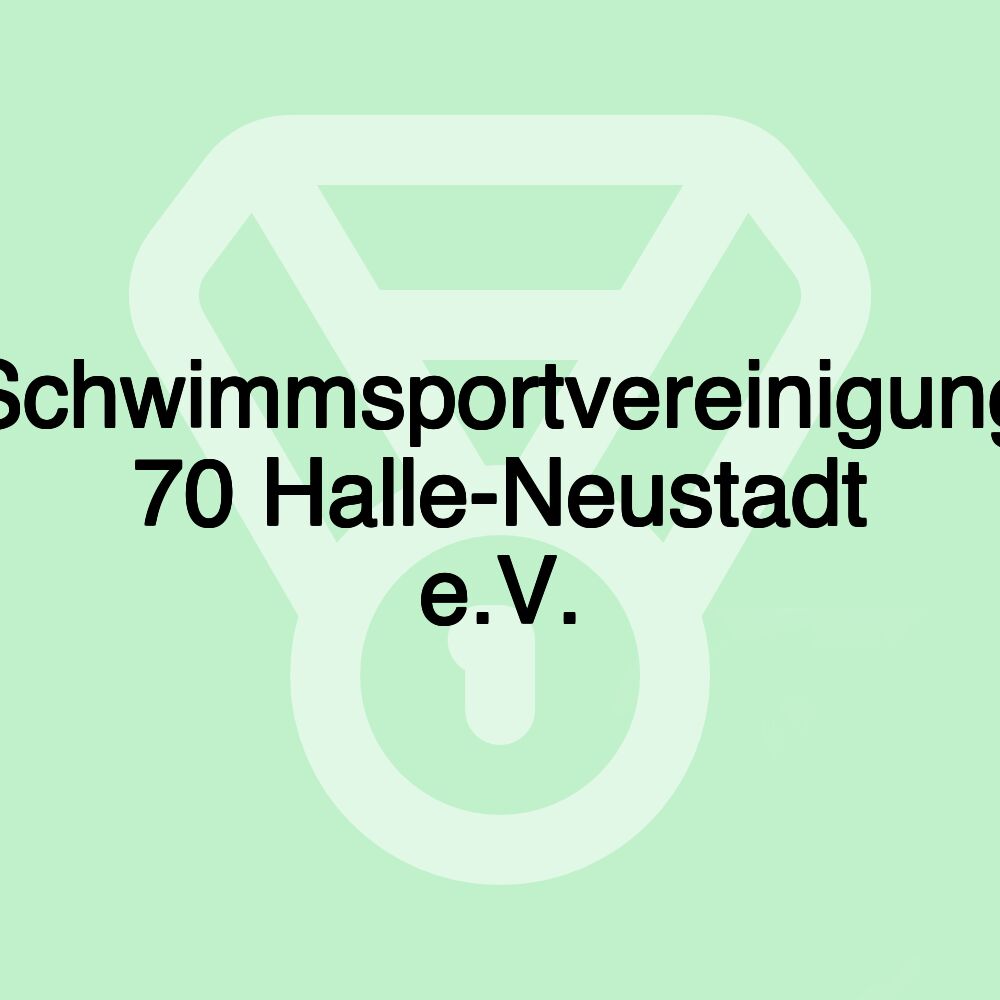 Schwimmsportvereinigung 70 Halle-Neustadt e.V.