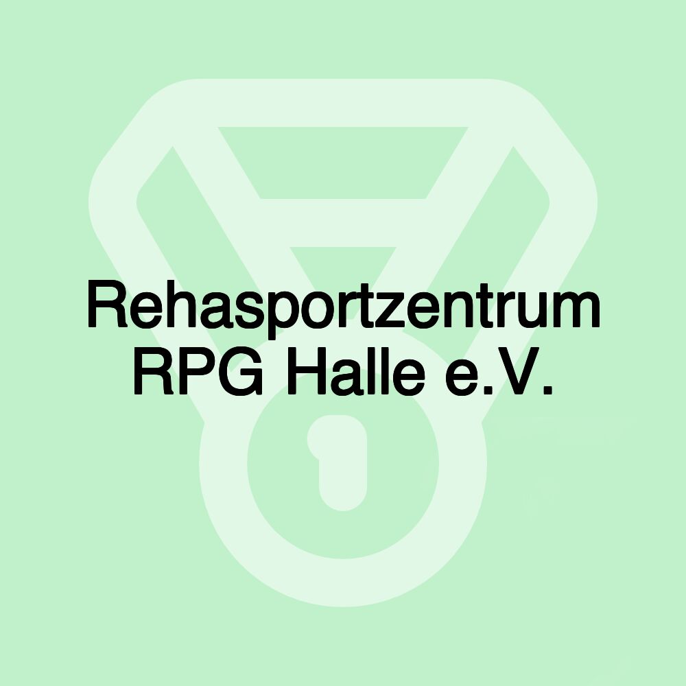 Rehasportzentrum RPG Halle e.V.