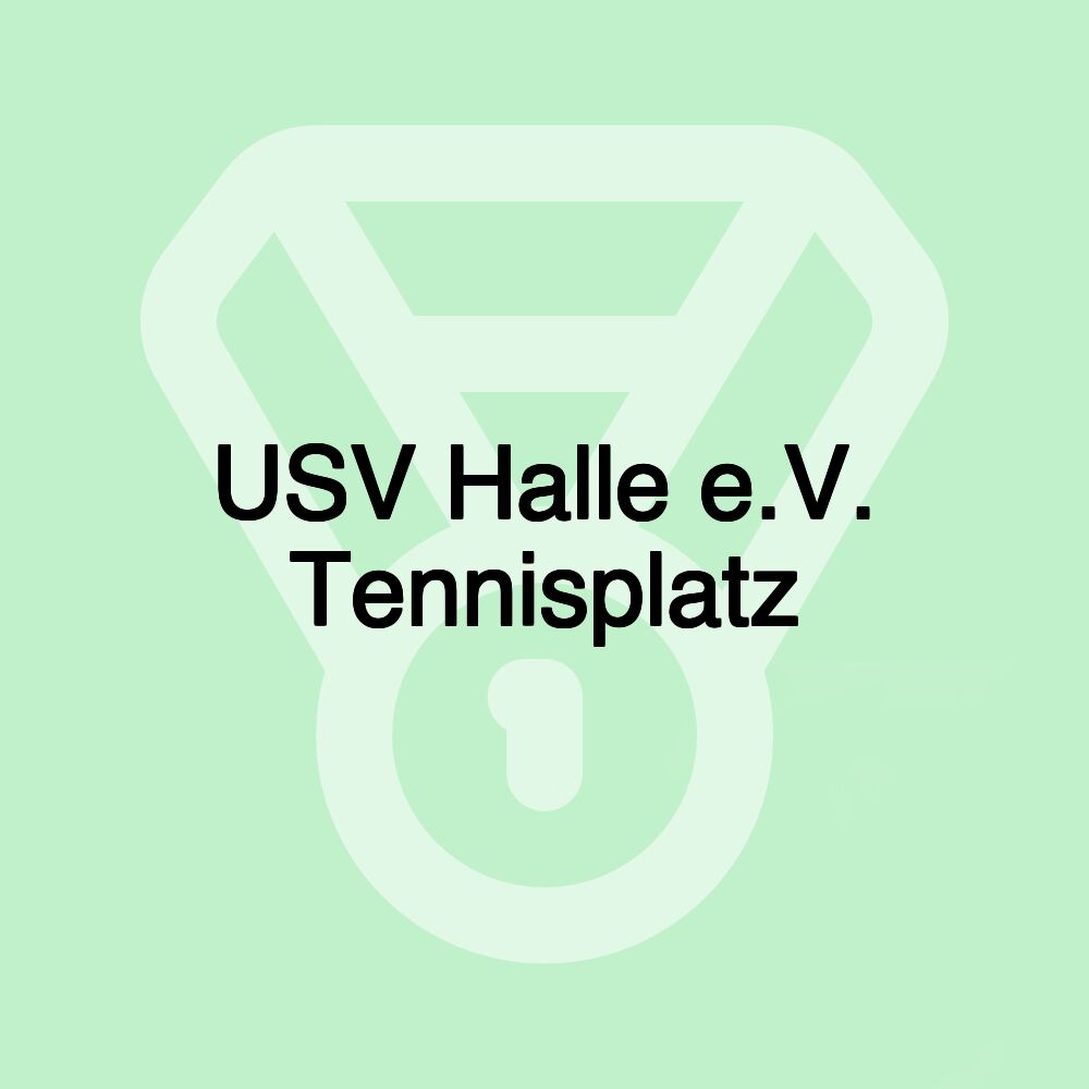 USV Halle e.V. Tennisplatz