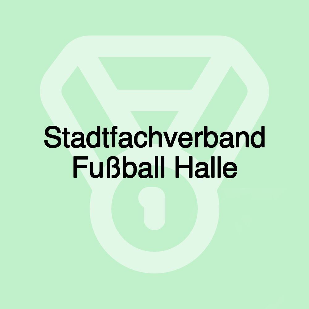 Stadtfachverband Fußball Halle