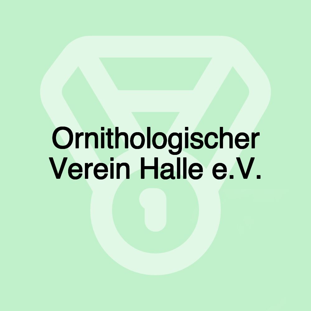 Ornithologischer Verein Halle e.V.