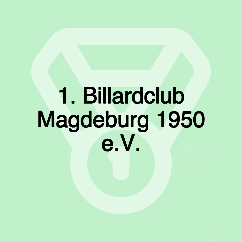 1. Billardclub Magdeburg 1950 e.V.