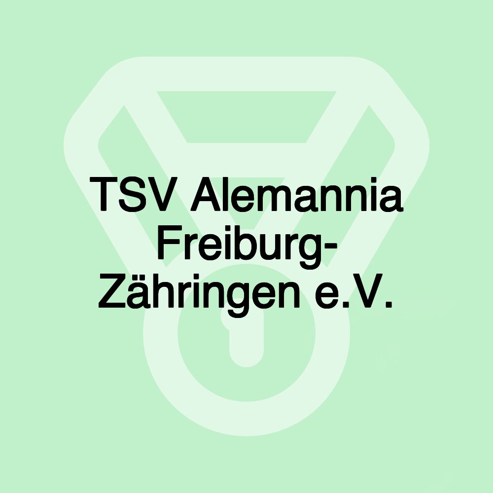 TSV Alemannia Freiburg- Zähringen e.V.