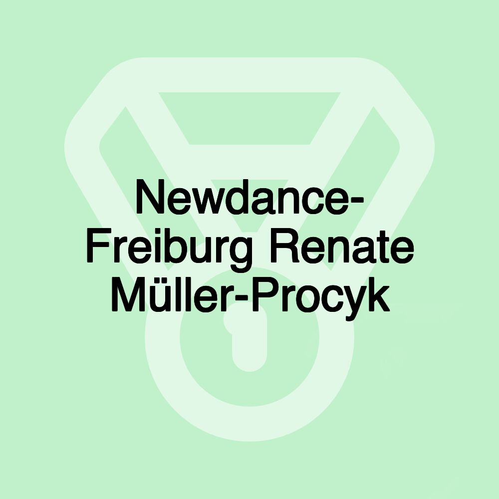 Newdance- Freiburg Renate Müller-Procyk