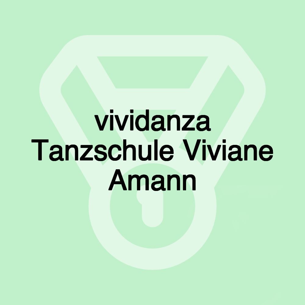 vividanza Tanzschule Viviane Amann