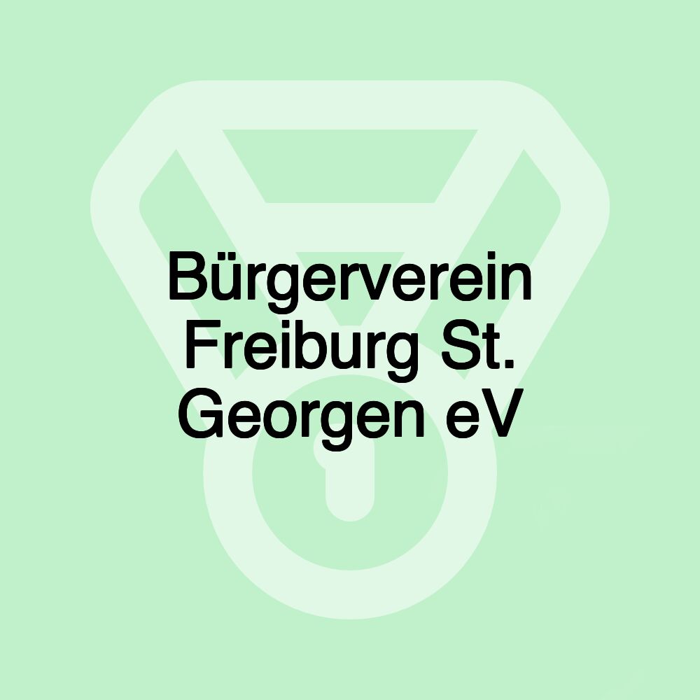 Bürgerverein Freiburg St. Georgen eV