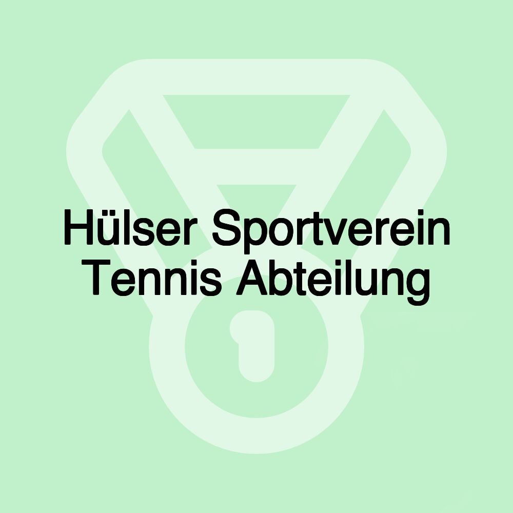 Hülser Sportverein Tennis Abteilung