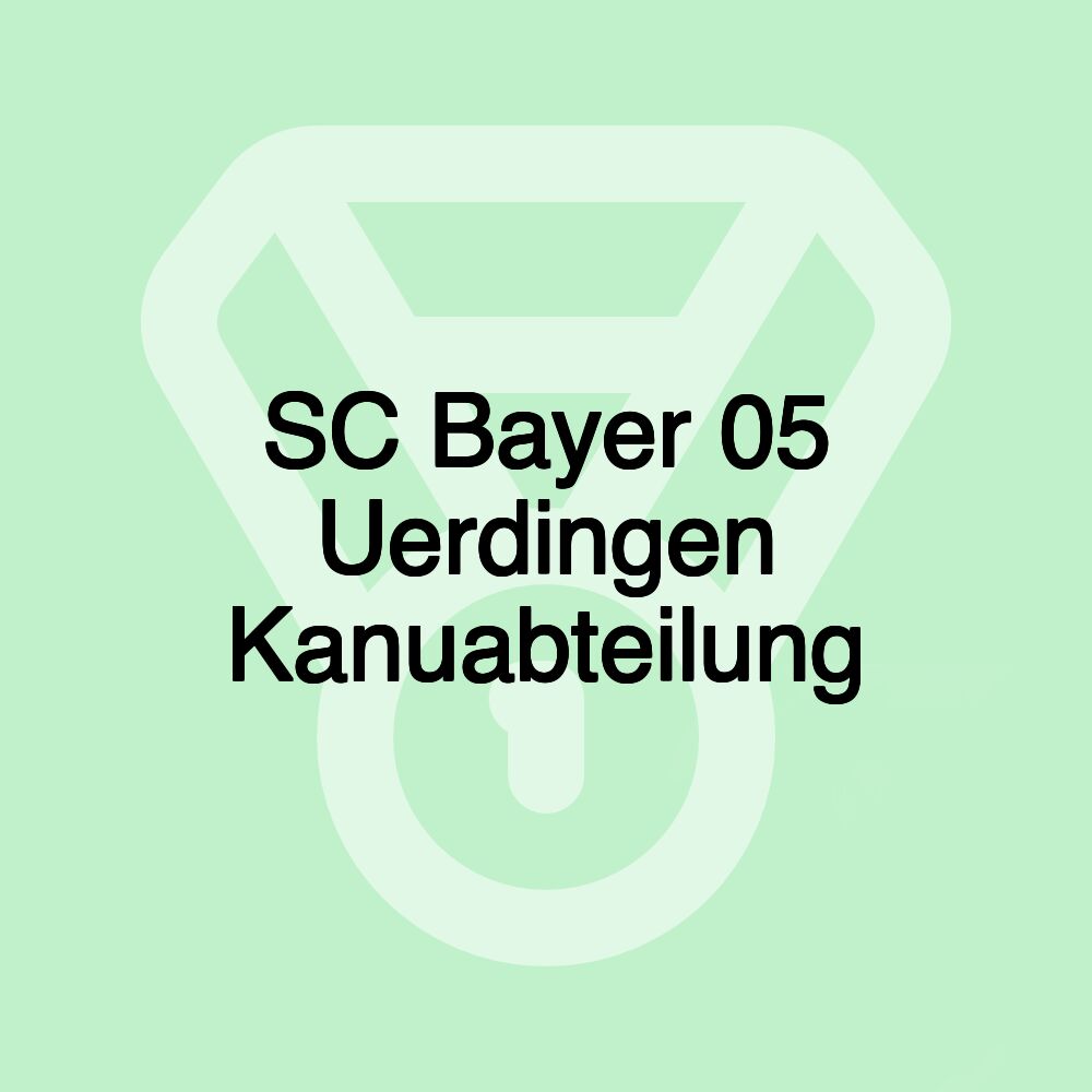 SC Bayer 05 Uerdingen Kanuabteilung