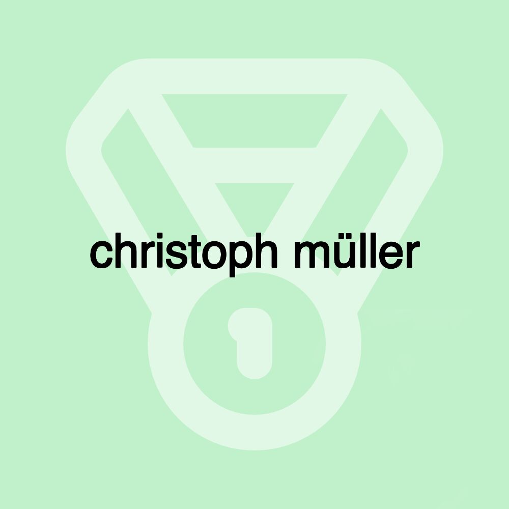 christoph müller