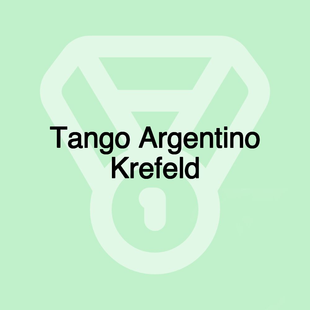 Tango Argentino Krefeld