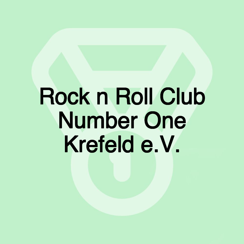 Rock n Roll Club Number One Krefeld e.V.