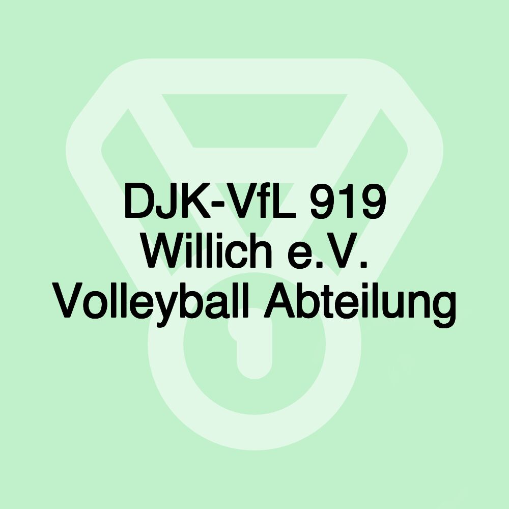 DJK-VfL 919 Willich e.V. Volleyball Abteilung