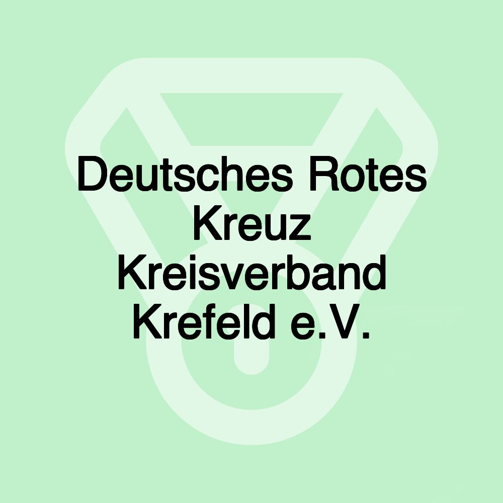 Deutsches Rotes Kreuz Kreisverband Krefeld e.V.