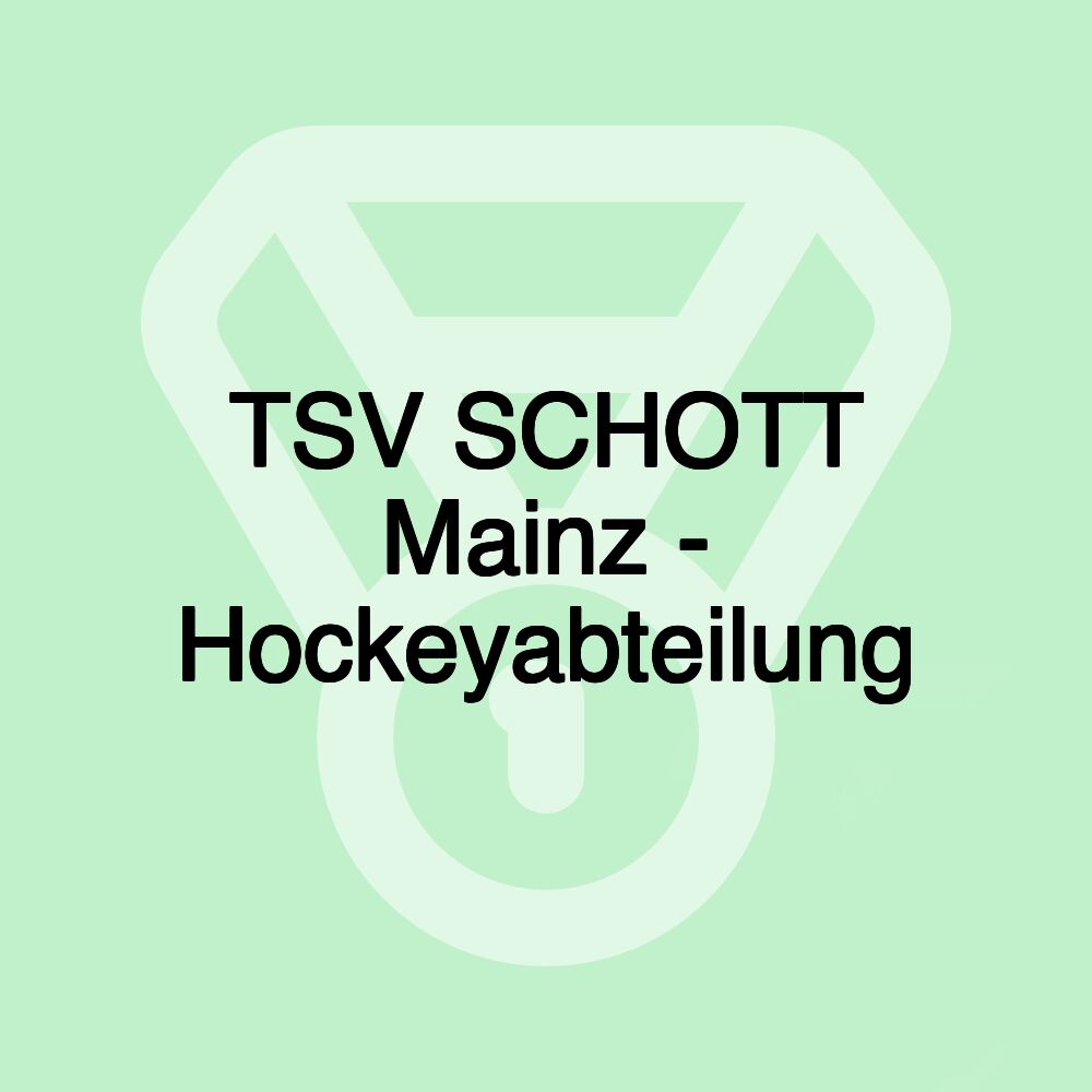 TSV SCHOTT Mainz - Hockeyabteilung