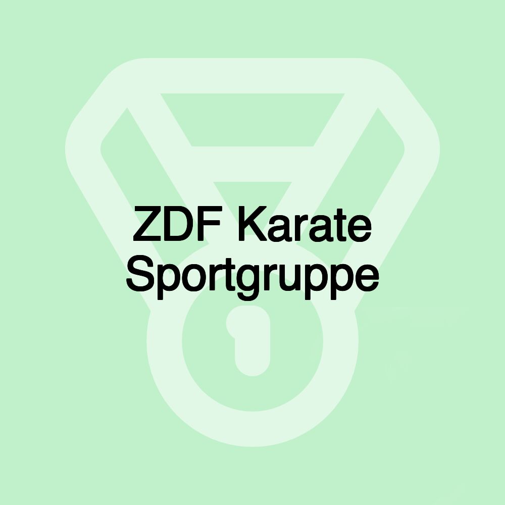 ZDF Karate Sportgruppe