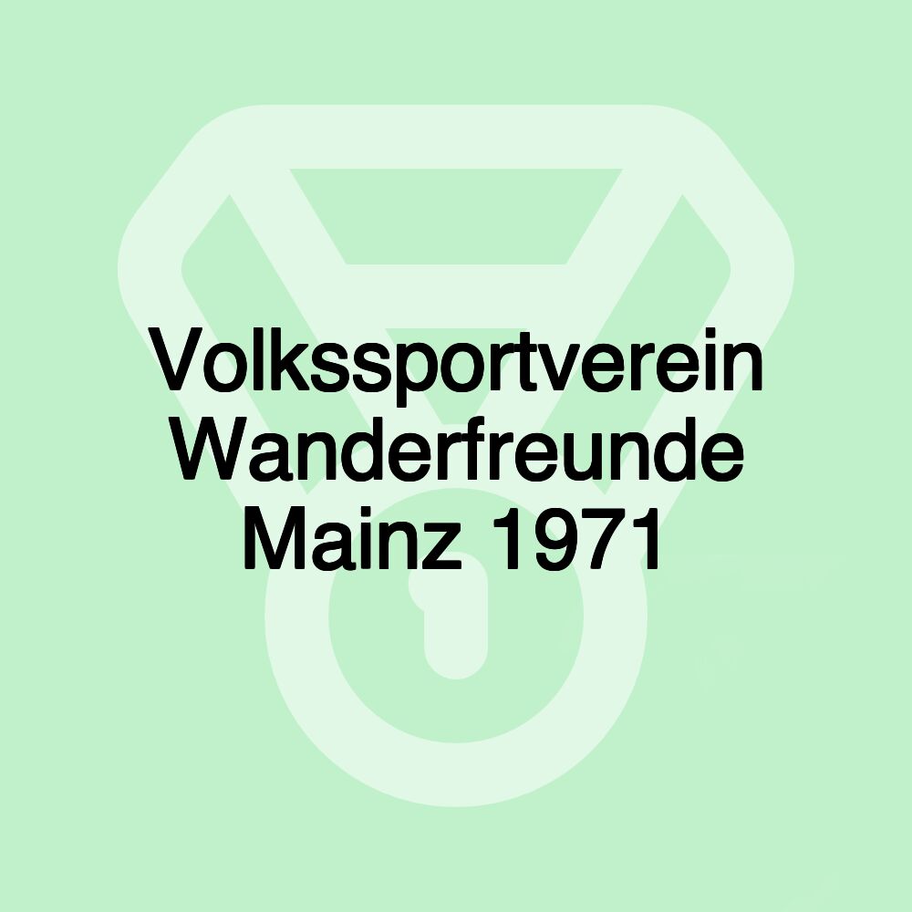 Volkssportverein Wanderfreunde Mainz 1971