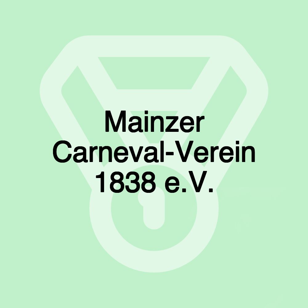 Mainzer Carneval-Verein 1838 e.V.