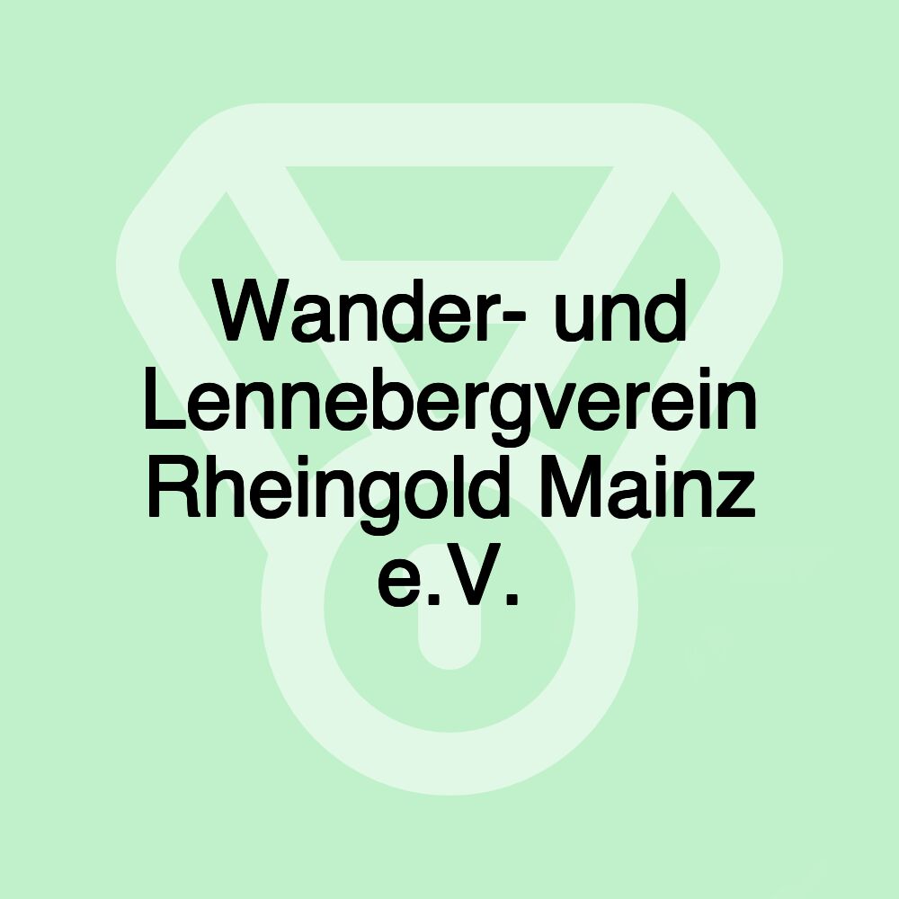 Wander- und Lennebergverein Rheingold Mainz e.V.