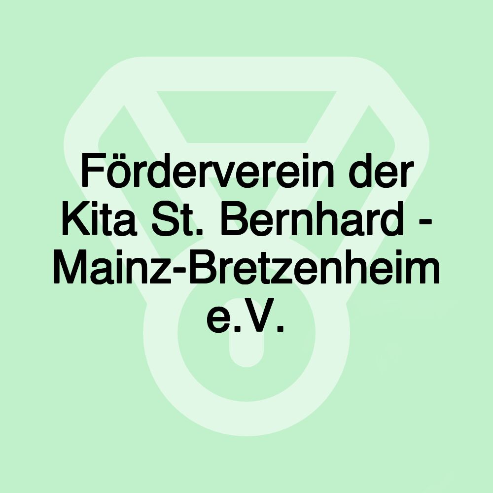 Förderverein der Kita St. Bernhard - Mainz-Bretzenheim e.V.