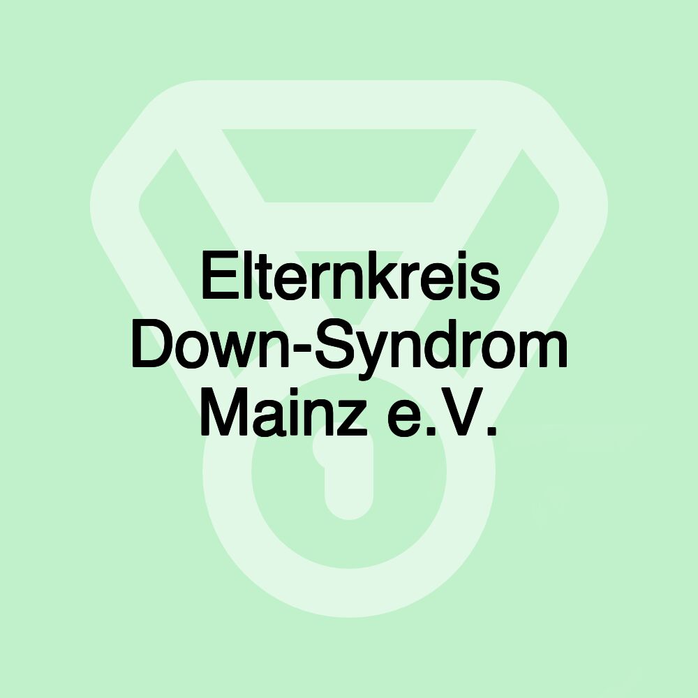 Elternkreis Down-Syndrom Mainz e.V.