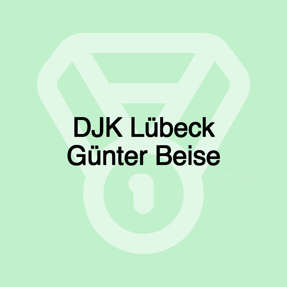 DJK Lübeck Günter Beise