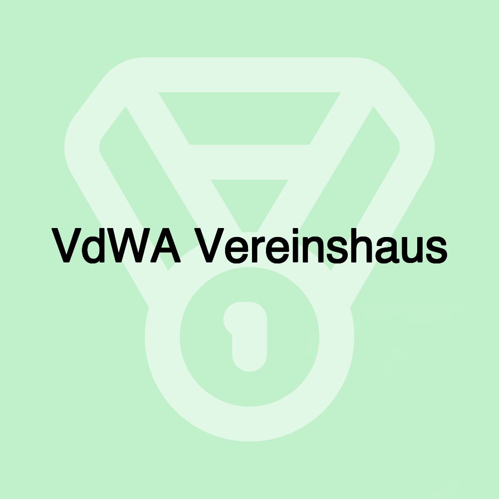 VdWA Vereinshaus