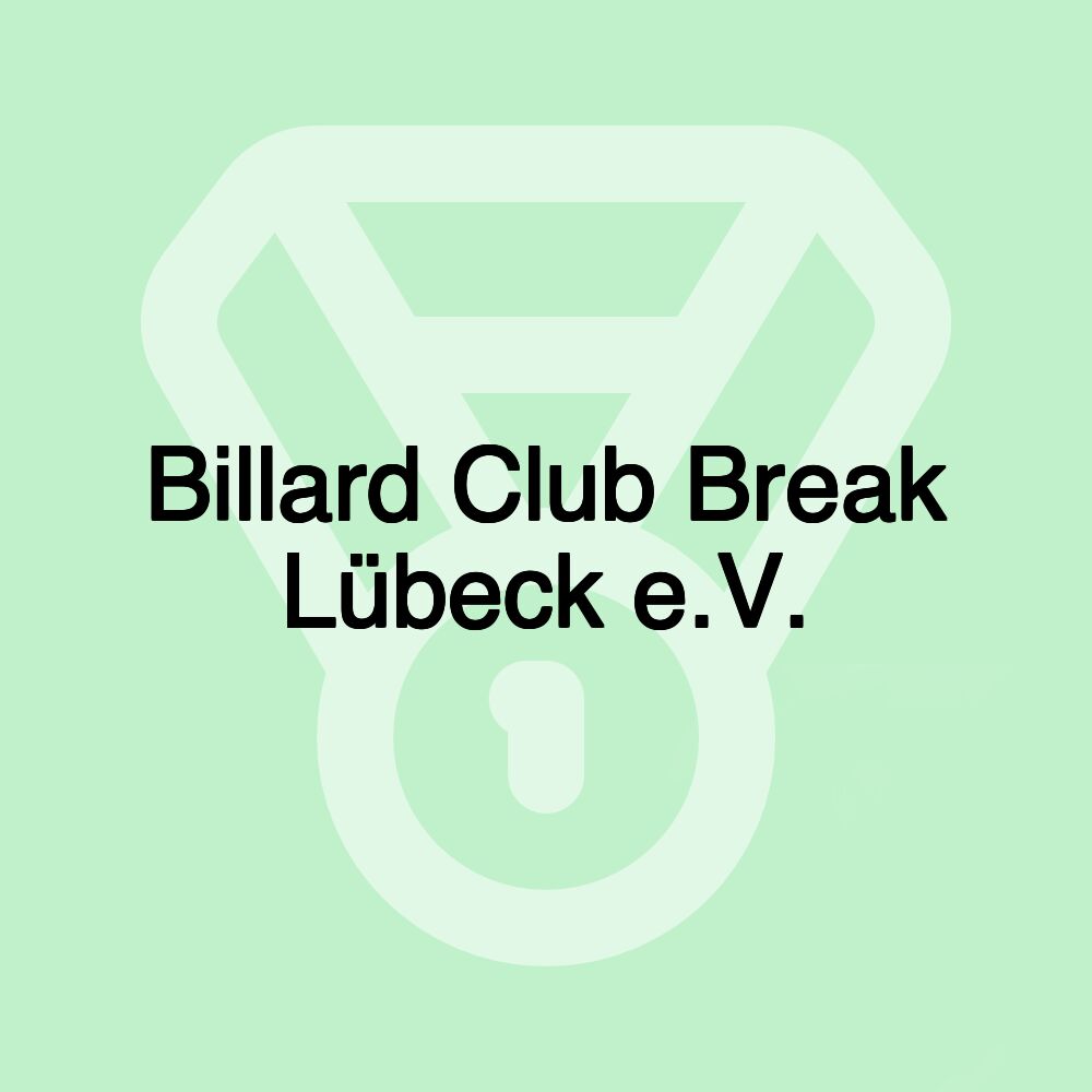 Billard Club Break Lübeck e.V.