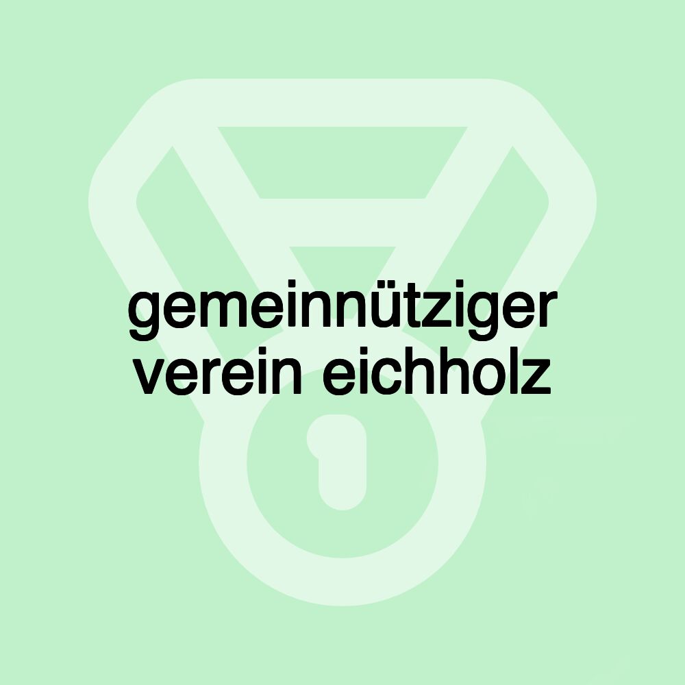 gemeinnütziger verein eichholz