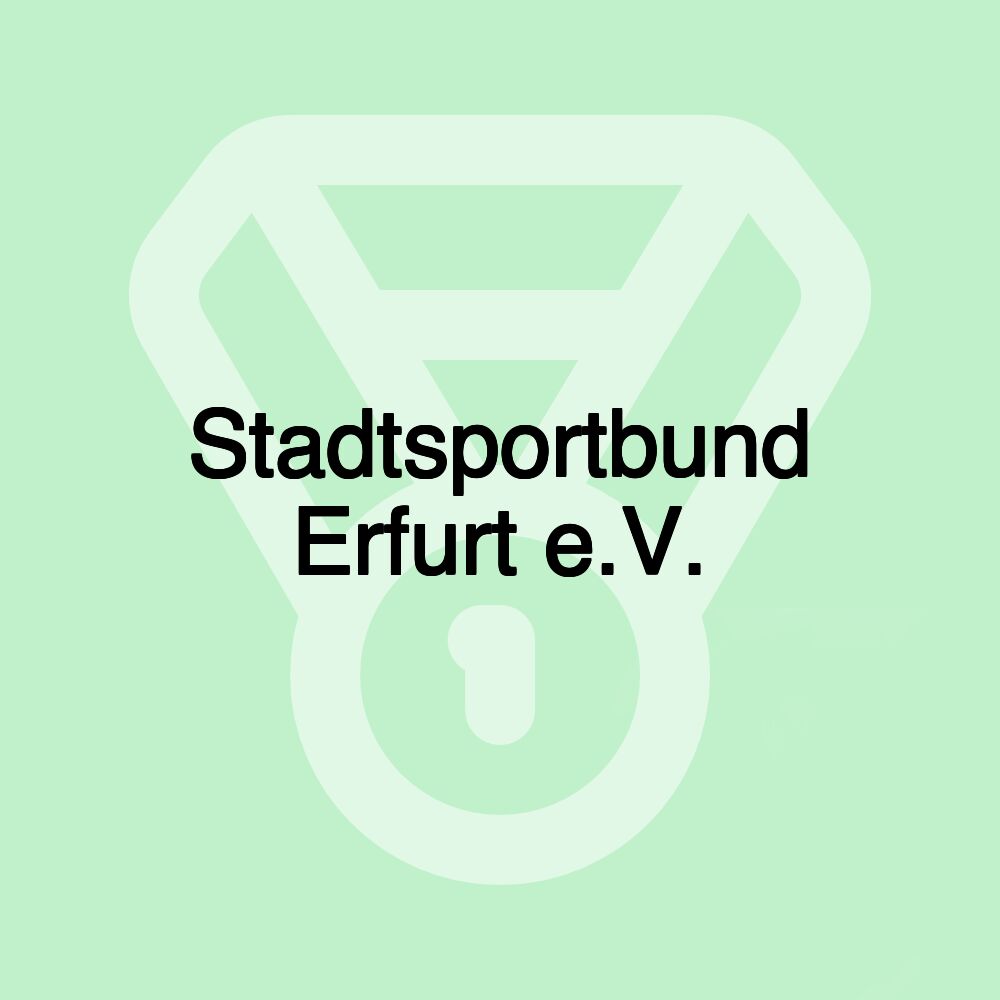 Stadtsportbund Erfurt e.V.