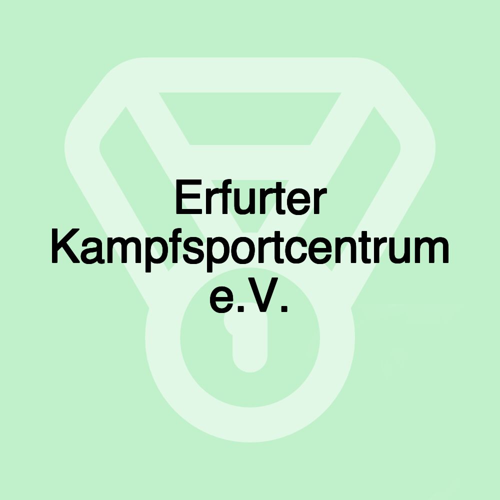 Erfurter Kampfsportcentrum e.V.