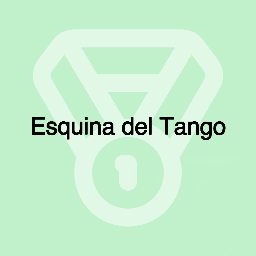 Esquina del Tango