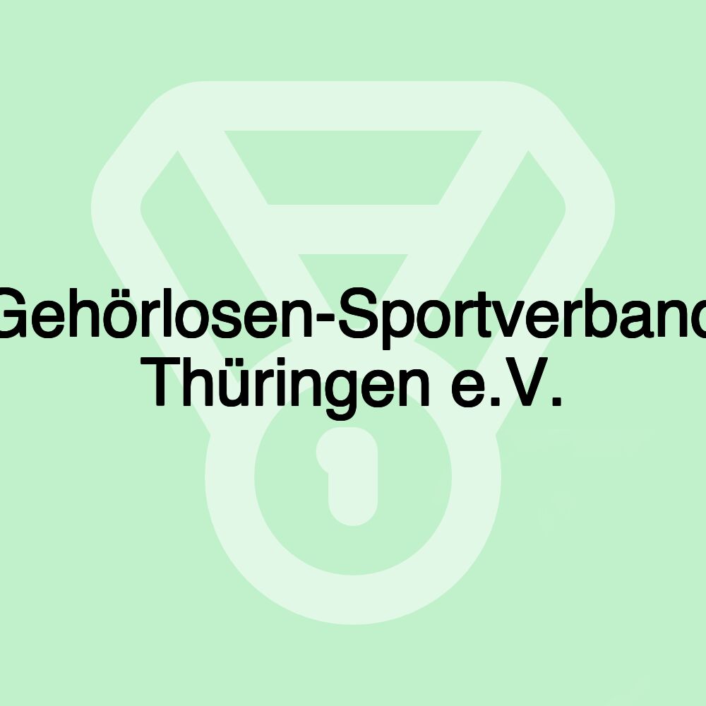 Gehörlosen-Sportverband Thüringen e.V.