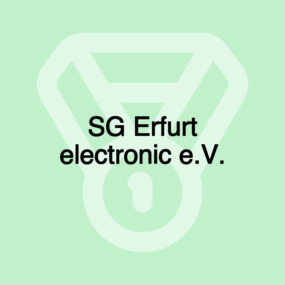 SG Erfurt electronic e.V.