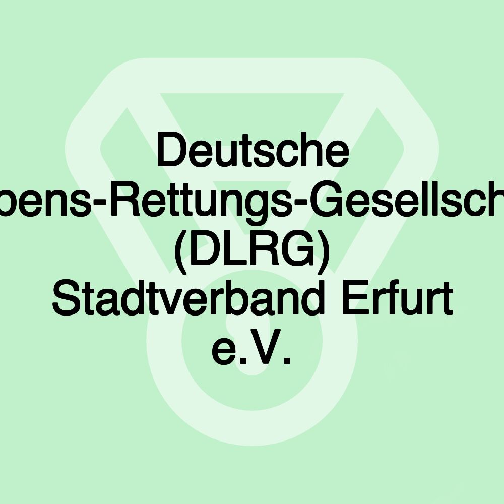 Deutsche Lebens-Rettungs-Gesellschaft (DLRG) Stadtverband Erfurt e.V.