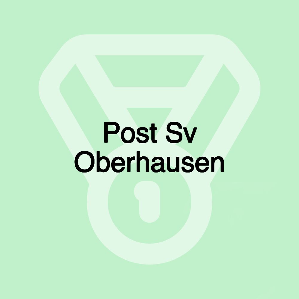 Post Sv Oberhausen