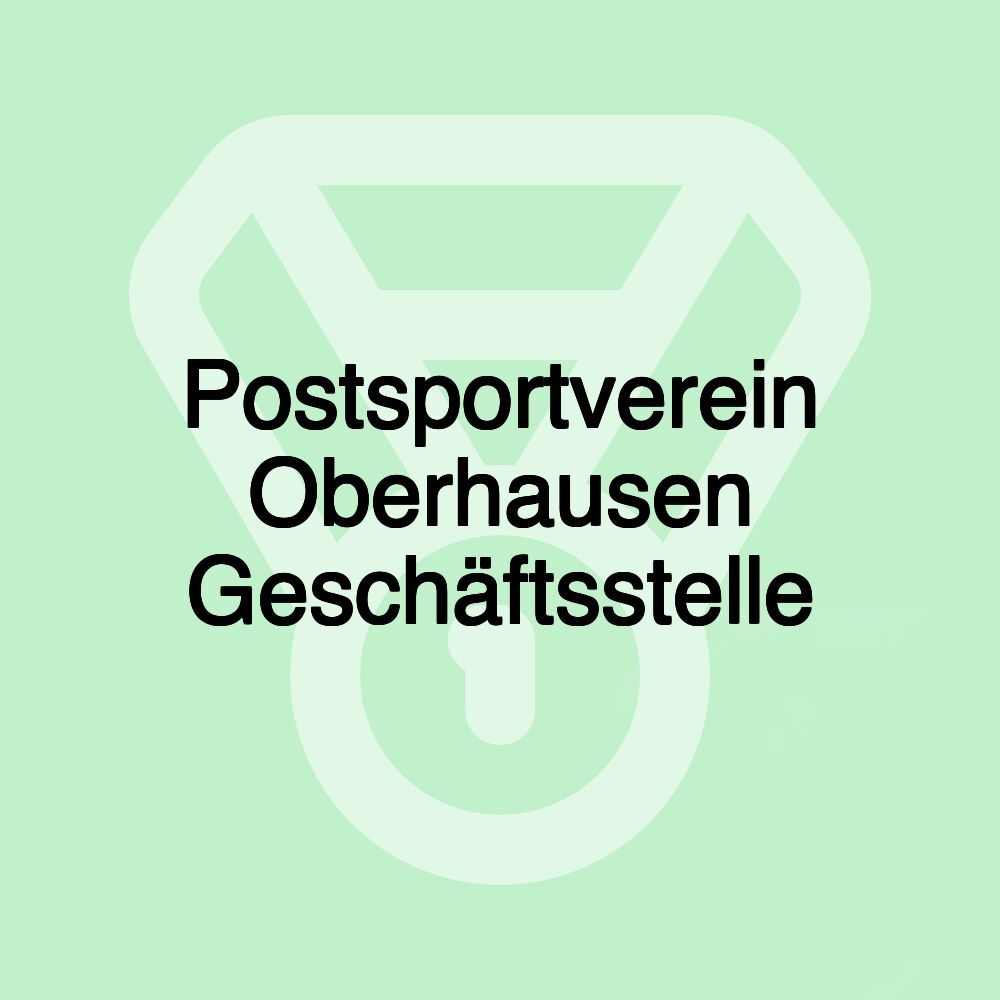 Postsportverein Oberhausen Geschäftsstelle